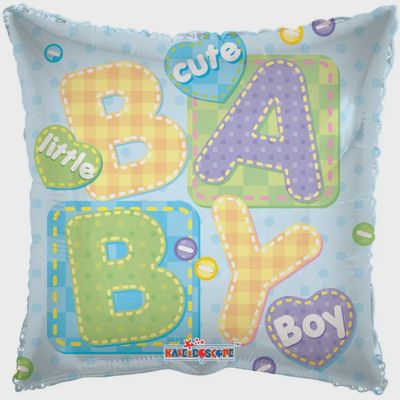 BABY BOY PATCHWORK SQUARE