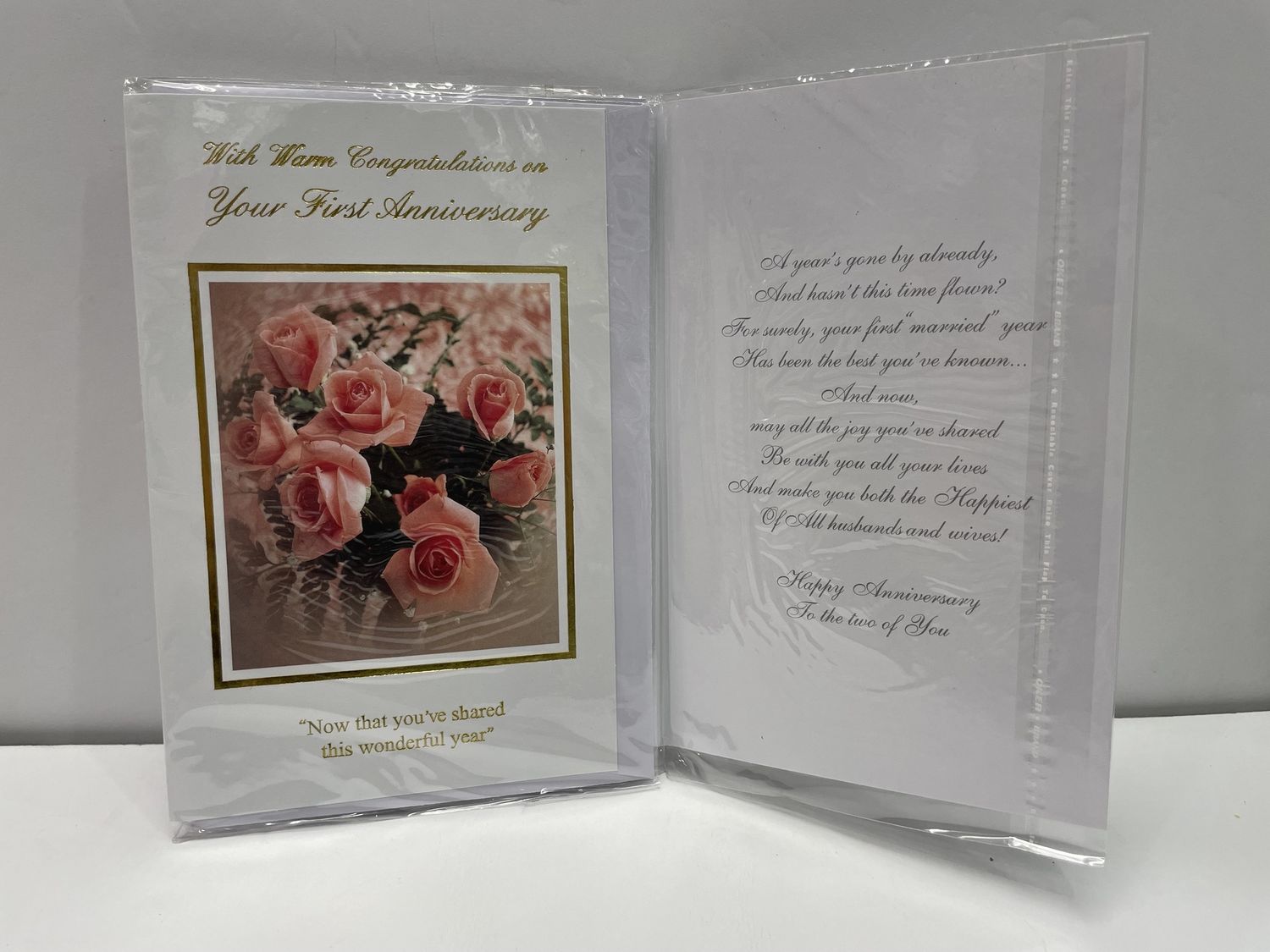 GREETING CARDS- FIRST ANNIVERSARY