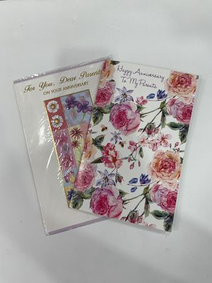 GREETING CARDS- PARENTS ANNIVERSARY