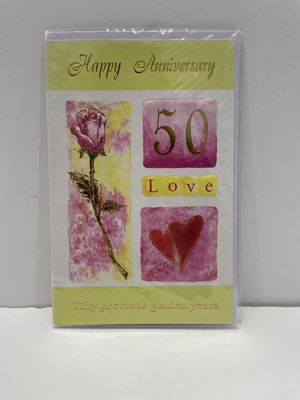 GREETING CARDS- 50TH ANNIVERSARY