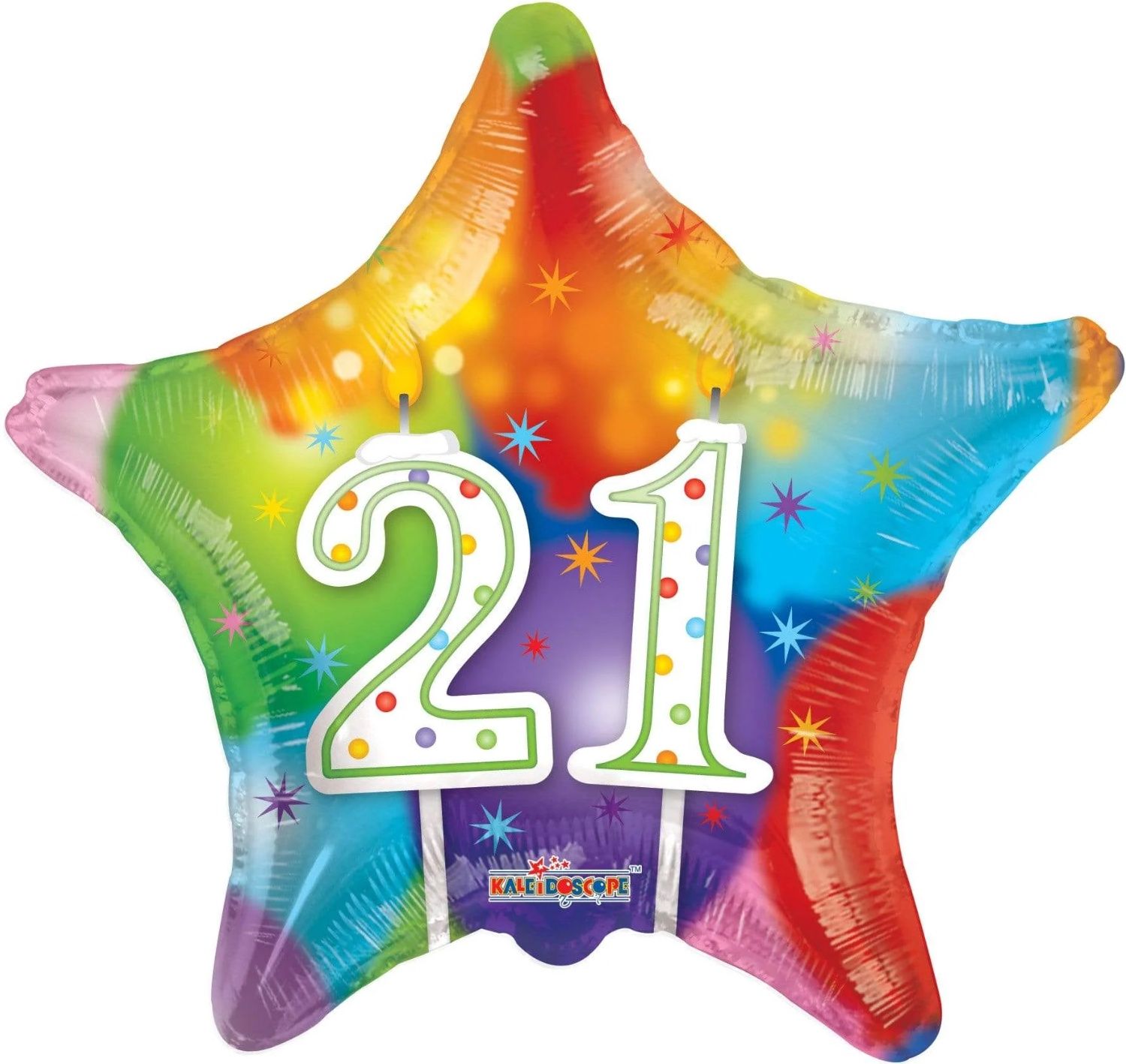 18” 21ST CANDLES MYLAR
