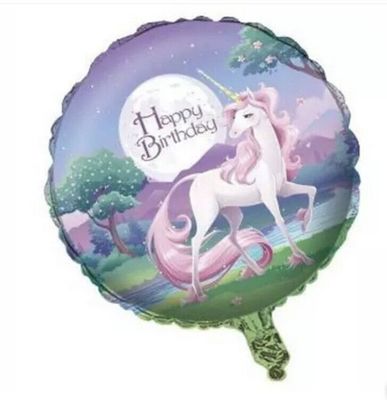 18” HBD UNICORN PURPLE