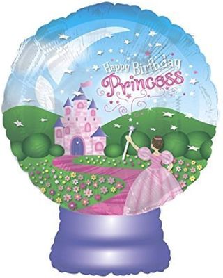 22” HAPPY BIRTHDAY PRINCESS GLOBE