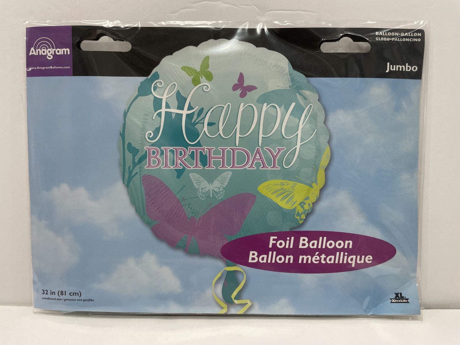 32” HB BUTTERFLY MYLAR