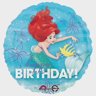 18” ARIEL HAPPY BIRTHDAY