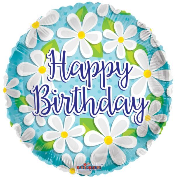 9” HBD DAISIES