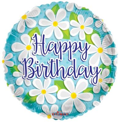 9” HBD DAISIES