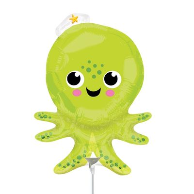 11” MINI BABY OCTOPUS MYLAR
