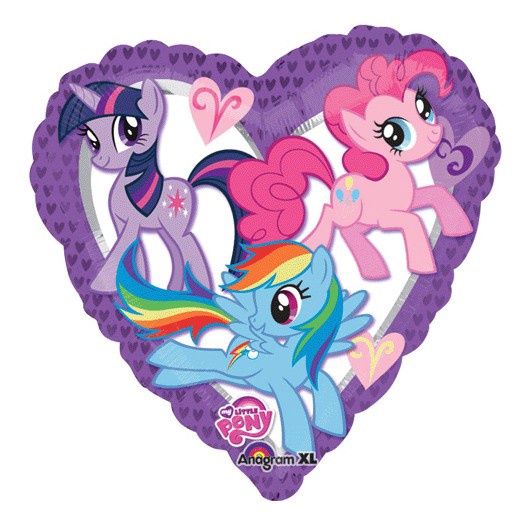 18” MY LITTLE PONY HEART