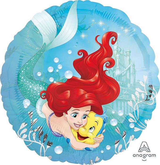 18” DISNEY ARIEL AND FLOUNDER