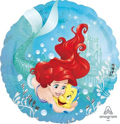 18” DISNEY ARIEL AND FLOUNDER