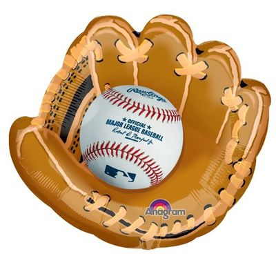 25” BASEBALL GLOVE MYLAR