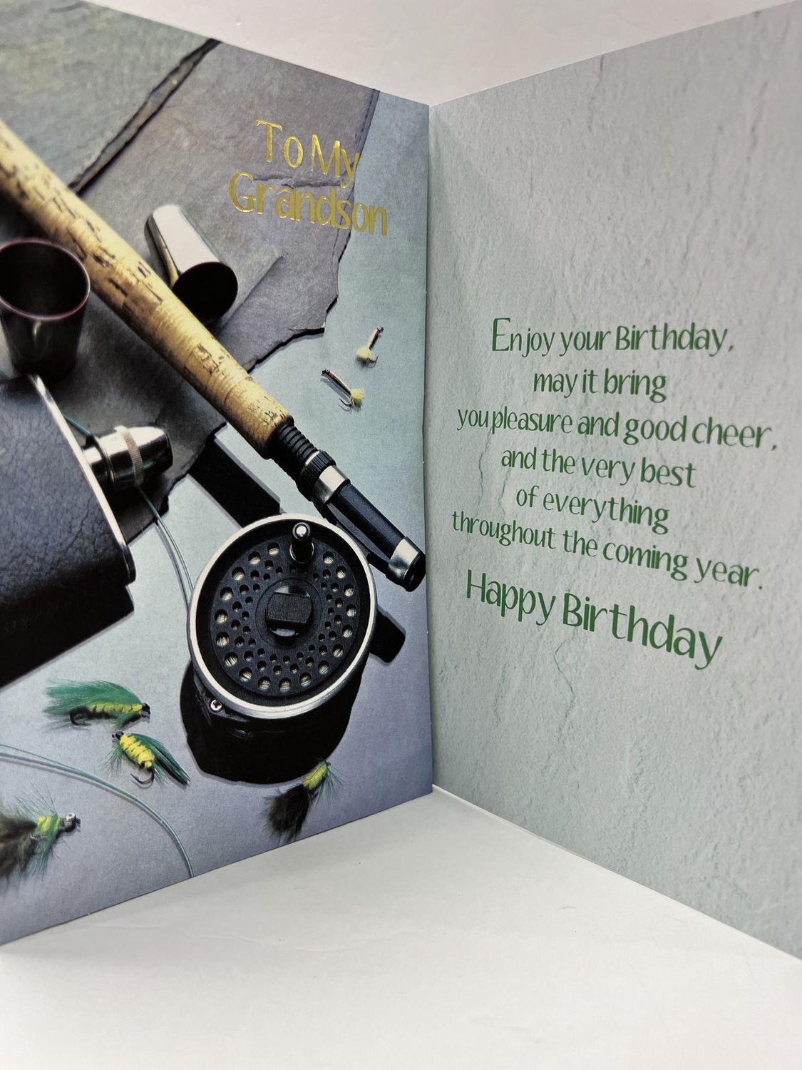 GREETING CARDS -GRANDSON BIRTHDAY, DESIGN: WARM BIRTHDAY WISHES