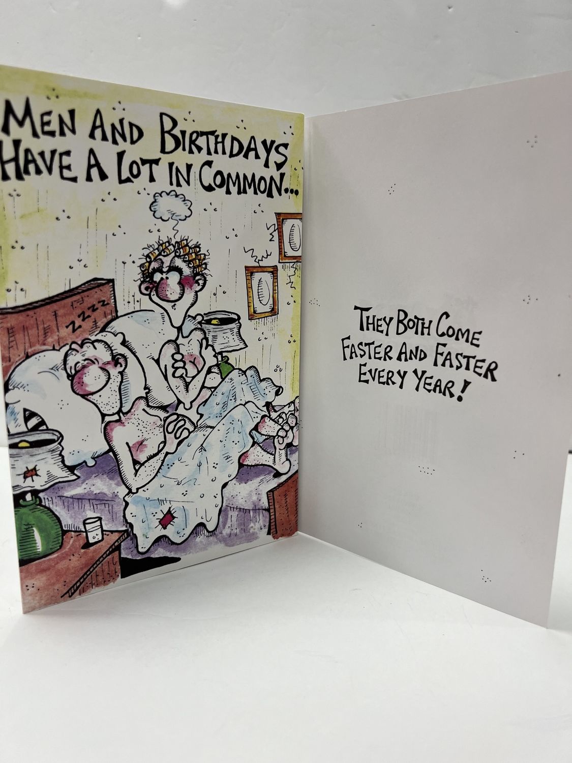 GREETING CARDS- FUNNY BIRTHDAY, DESIGN: MEN AND BIRTHDAYS