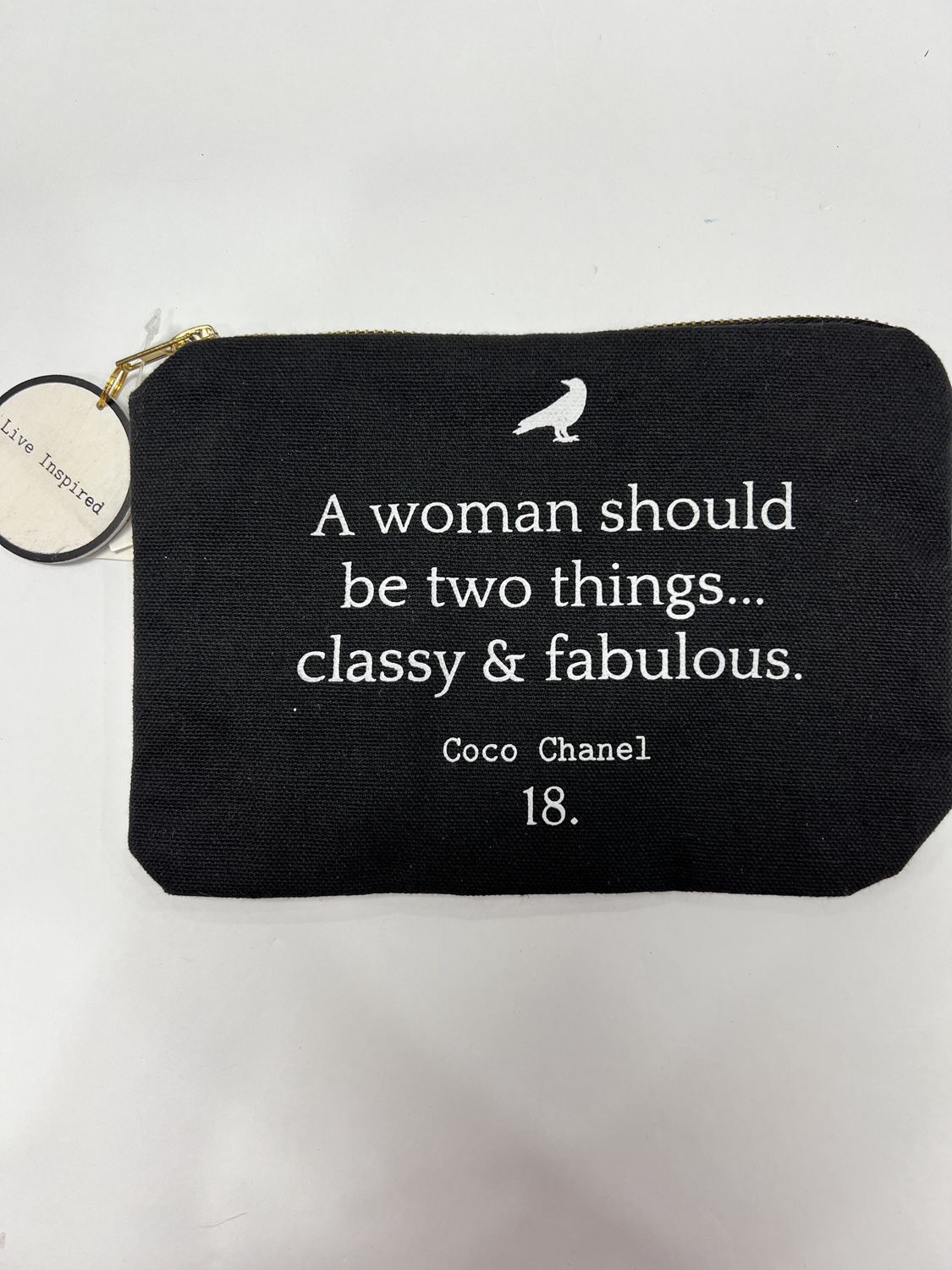 CANVAS CLUTCH