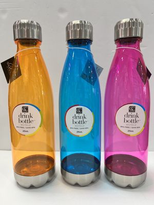 BPA DRINKING BOTTLES- SEE THRU