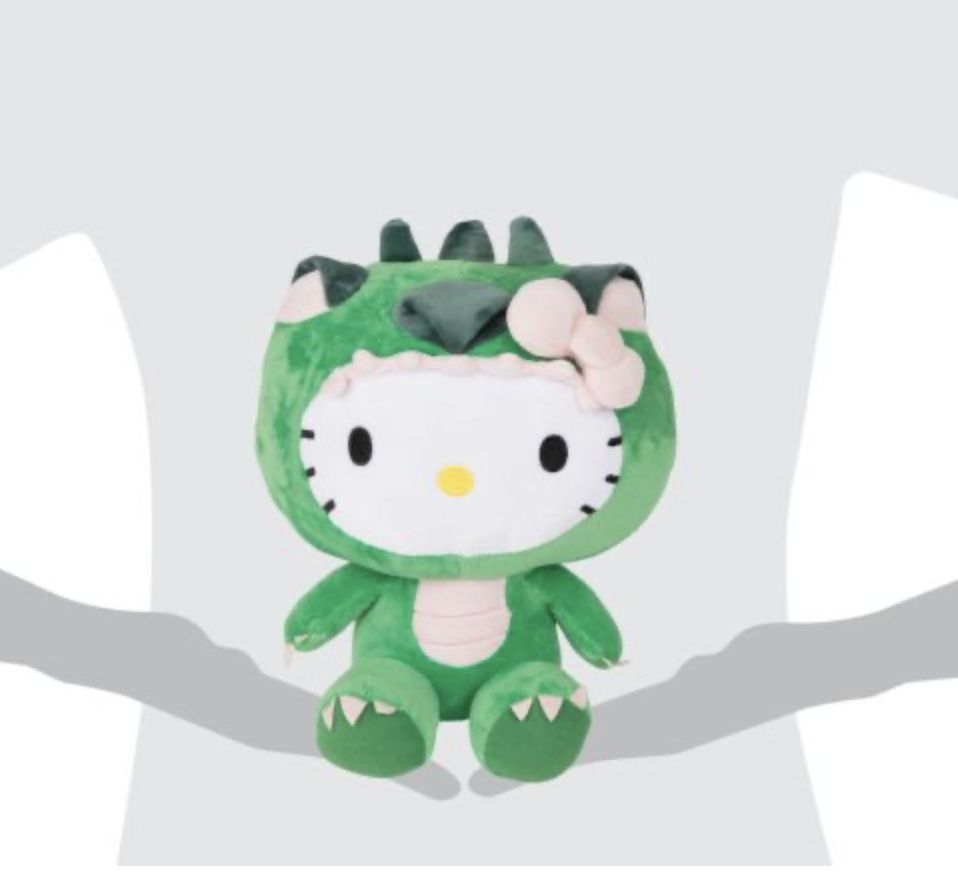 HELLO KITTY PLUSH - DRAGON