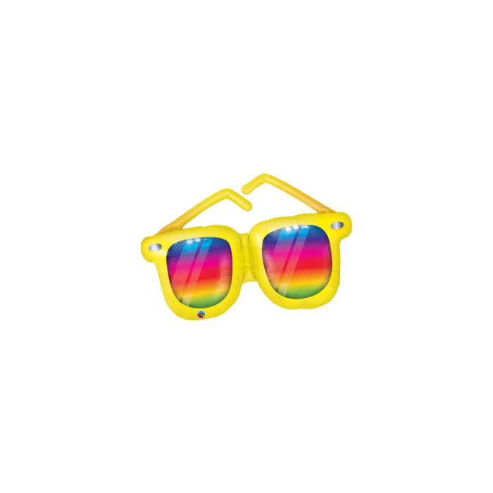 42” RAINBOW STRIPED SUNGLASSES