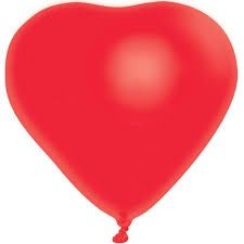 15” LATEX HEART
