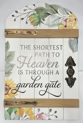 SUNFLOWER GARDEN GATE
