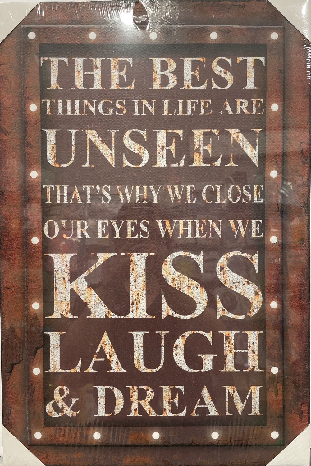 LIGHT SIGN- KISS LAUGH DREAM
