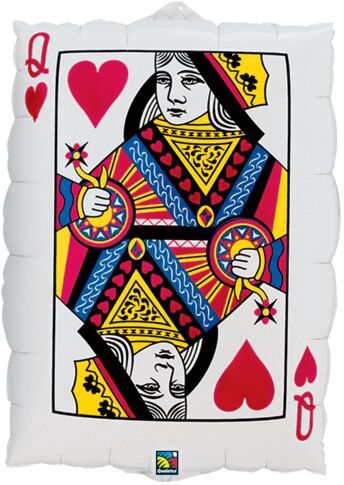 30” QUEEN OF HEARTS
