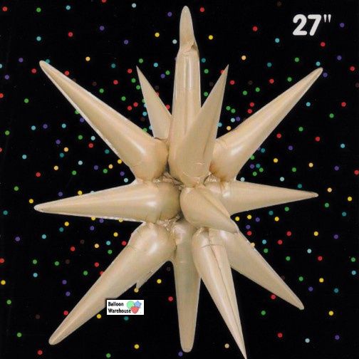 27” STARBURST, COLOR: BEIGE