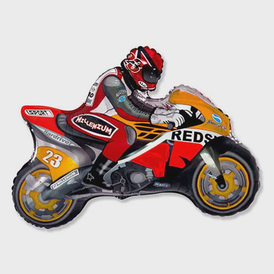 33” MOTOBIKE RACING-ORANGE