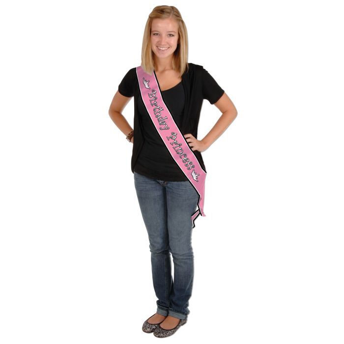 BIRTHDAY PRINCESS SASH