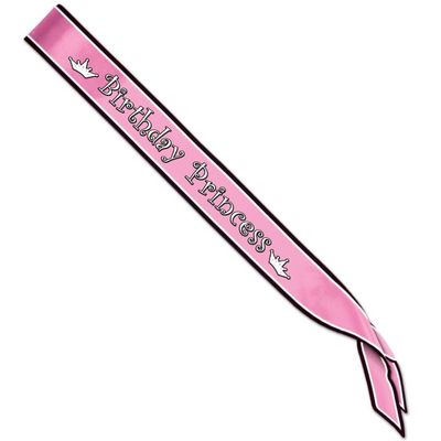 BIRTHDAY PRINCESS SASH