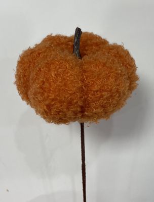 PUMPKIN FLORAL PICK