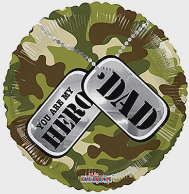18” MY HERO DAD MYLAR