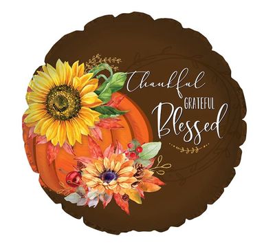 18” THANKFUL, GRATEFUL, BLESSED