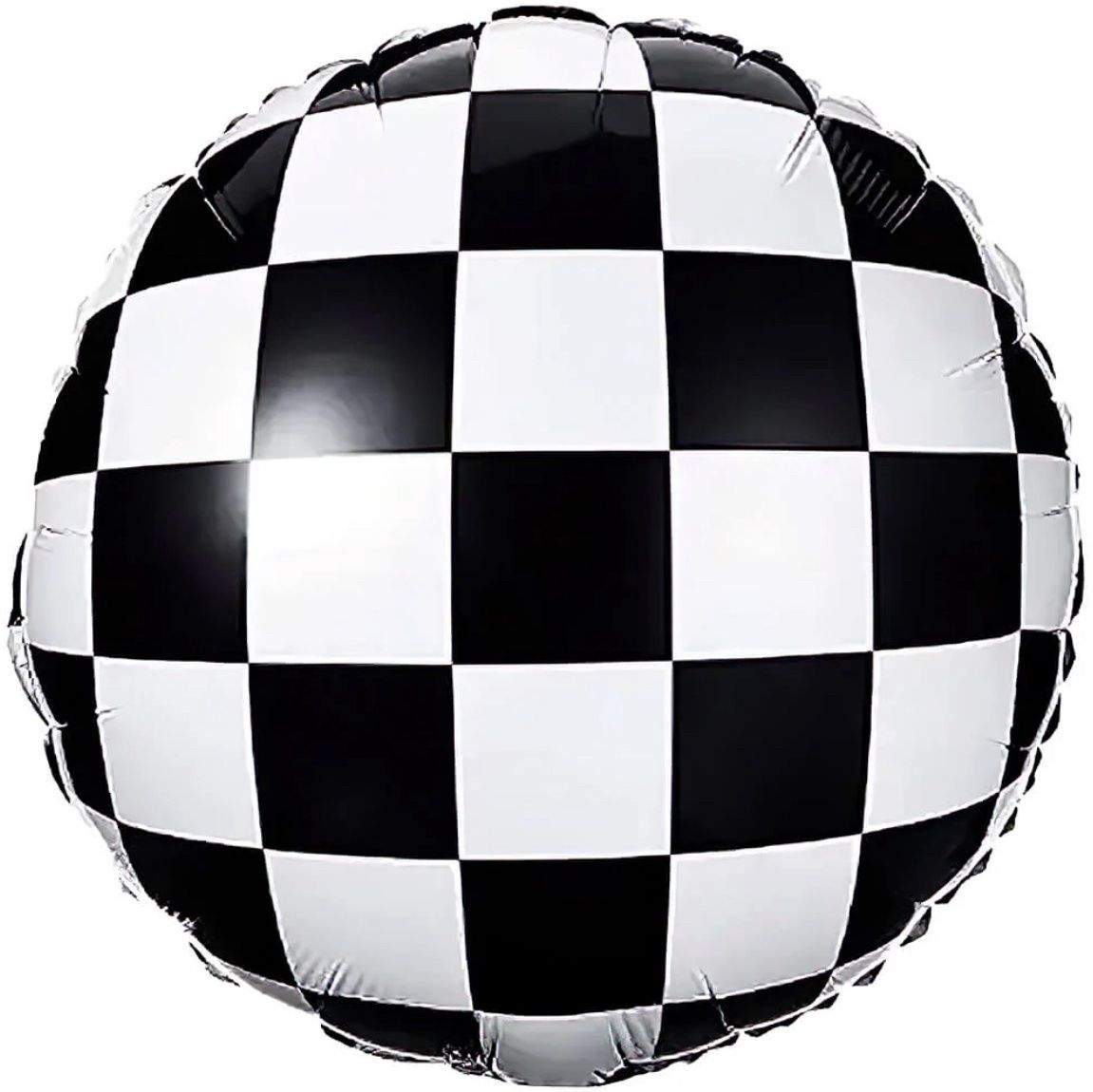 18” CHECKERED MYLAR