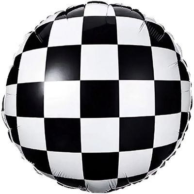 18” CHECKERED MYLAR