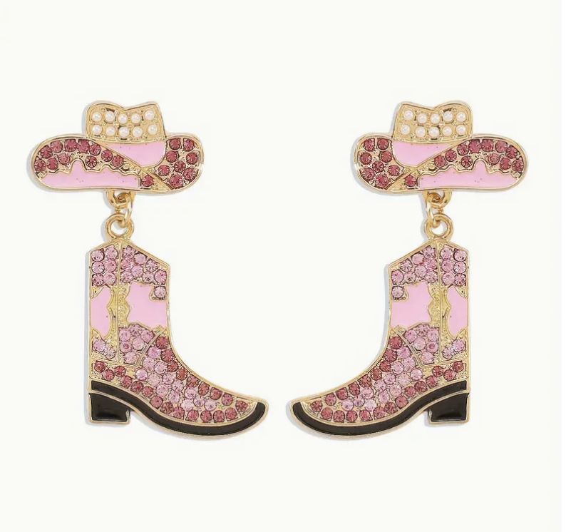 WESTERN RHINESTONE EARRINGS