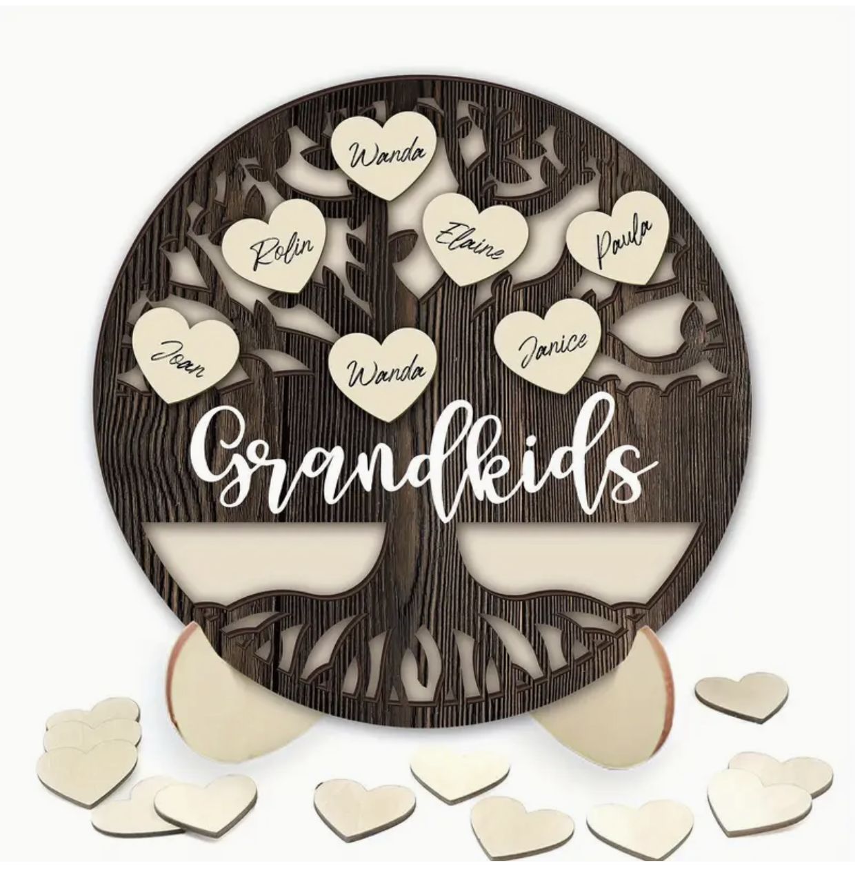 3D WOODEN FAMILY TREE