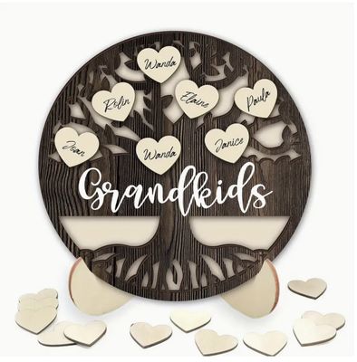 3D WOODEN FAMILY TREE