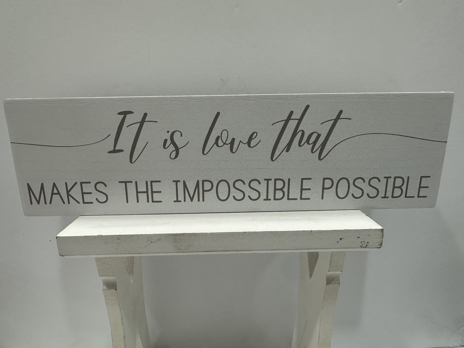 WOOD WEDDING BOX SIGNS, DESIGN: IT IS LOVE