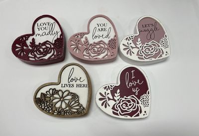 VALENTINE HEART LASER CUTOUT