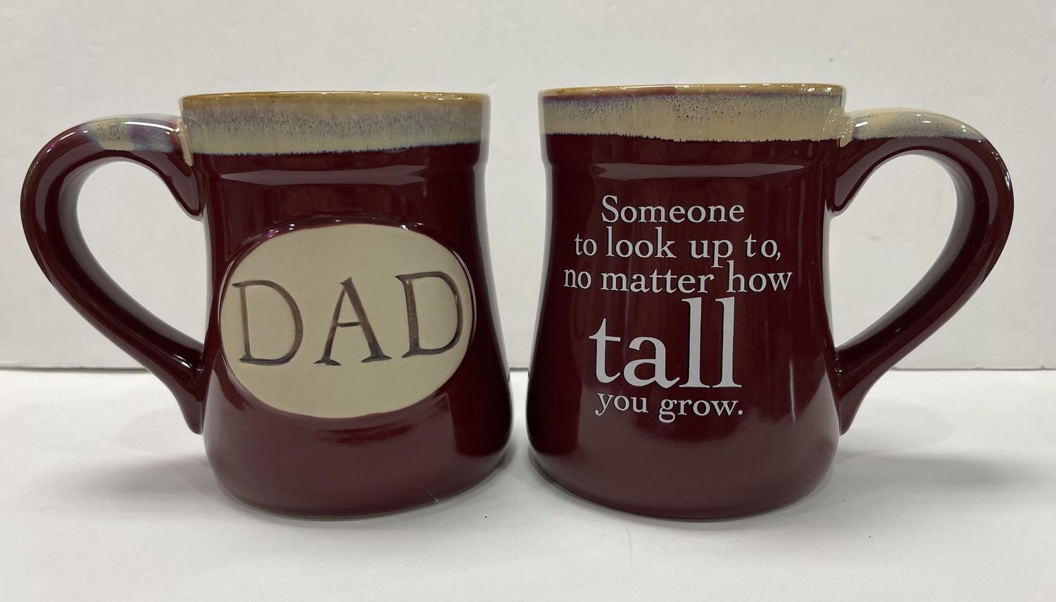 DAD MUG, DESIGN: DAD -TALL RED