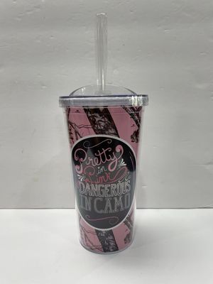 PRETTY IN PINK TRAVEL CUP