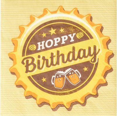 CHEERS AND BEERS BEV NAPKINS