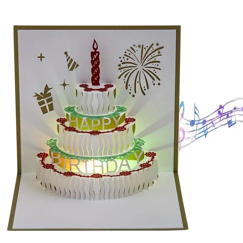 3D POP UP BIRTHDAY CARD