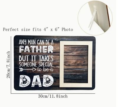 FATHER WOOD FRAME