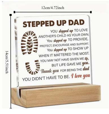 STEP-UP DAD SIGN