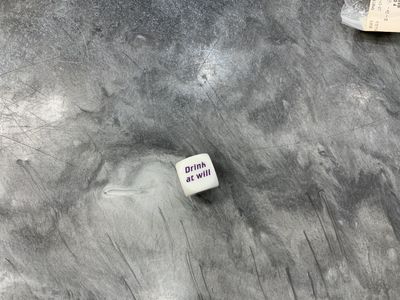 DRINKING GAME DICE