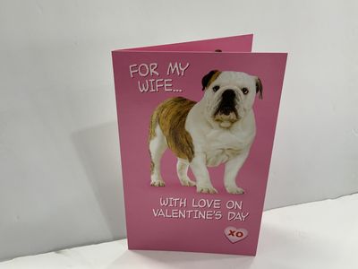 GREETING CARDS-  VALENTINES FOR MY WIFE