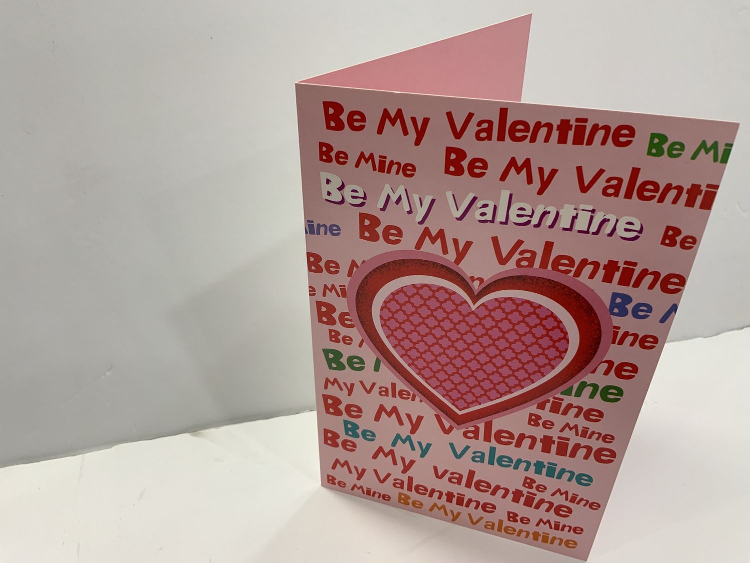 GREETING CARD-BE MY VALENTINE