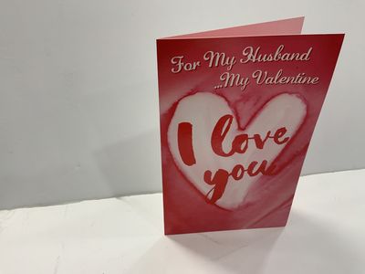GREETING CARD-I LOVE HUSBAND